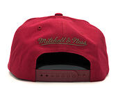 Kšiltovka Mitchell & Ness Dark Agent Miami Heat Red Snapback