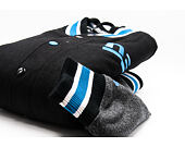 Bunda New Era FF Varsity Black/Blue Logo