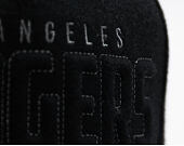 Kšiltovka New Era Quiltword Los Angeles Dodgers Black Strapback