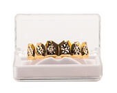 Pozlacené zuby King Ice Diamond Cut Top Grillz