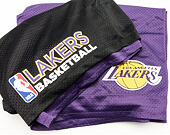 Kraťasy Mitchell & Ness Reversible Mesh Los Angeles Lakers Black/Purple