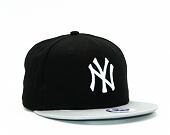 Dětská Kšiltovka New Era Cotton Block New York Yankees Black/Grey/White Snapback Youth