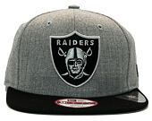 Kšiltovka New Era Seasonal Heather Oakland Raiders Gray/Black Snapback