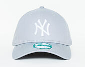 Kšiltovka New Era 9FORTY MLB League Basic New York Yankees - Graphite / White