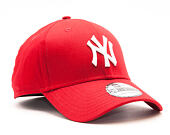 Kšiltovka New Era - MLB Essential 39THIRTY - NY Yankees - Scarlet