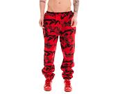 Tepláky Pink Dolphin Camo Red