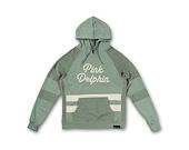 Mikina s kapucí Pink Dolphin Get Back Hoody Moss Green