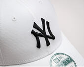 Kšiltovka New Era 9FORTY MLB League Basic New York Yankees Strapback White / Black