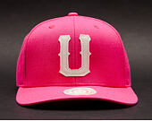 Kšiltovka UPFRONT United Baseball Dark Pink Snapback