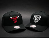 Kšiltovka Mitchell & Ness Team Logo Chicago Bulls Black 110 Snapback