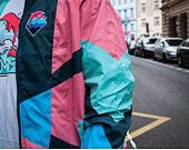 Větrovka Pink Dolphin OG Waves Breaker Boosace Blue