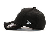 Kšiltovka New Era Team Melton Suede Oakland Raiders Black 39THIRTY Stretchfit