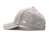 Kšiltovka New Era Wool Felt Logo Los Angeles Dodgers Grey 9FORTY Strapback
