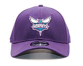 Kšiltovka New Era Team Charlotte Hornets Purple 9FORTY Strapback