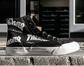 Boty HUF Thrasher Classic Hi Black
