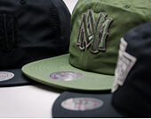 Kšiltovka Mitchell & Ness Oxford Olive Snapback