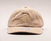 Kšiltovka Mitchell & Ness Micro Suede Slouch Toronto Raptors Tan Strapback