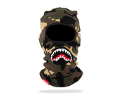 Kukla Sprayground Mouth Shark Ski Mask Camo