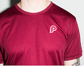 Triko New Era Border Edge Badge Tee Philadelphia Phillies Burgundy/Blue/White
