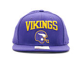Kšiltovka New Era Heritage Wool Minnesota Vikings 9FIFTY Purple Snapback