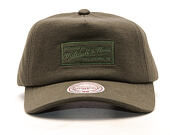Kšiltovka Mitchell & Ness Throwback Olive Snapback