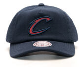 Kšiltovka Mitchell & Ness Throwback Cleveland Cavaliers Navy Snapback