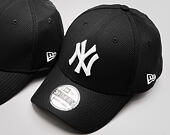 Kšiltovka New Era - MLB Diamond Era 39THIRTY - NY Yankees - Black / White