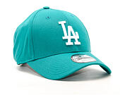 Kšiltovka New Era League Essential Los Angeles Dodgers 9FORTY Northwest Green/White Strapback