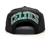 Kšiltovka Mitchell & Ness Ripstop Honeycomb Boston Celtics Black Snapback
