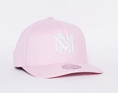 Kšiltovka Mitchell & Ness Team Logo Flexfit 110 Flex-Snap Pink Snapback