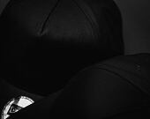 Kšiltovka New Era Linen A-Frame 9FORTY Black Snapback