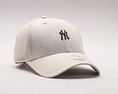 Dámská Kšiltovka New Era Linen Small Logo New York Yankees 9FORTY Camel Strapback