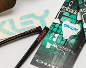 Brýle Oakley Razor Blades Black/Fire OO9140–12