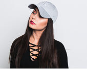 Dámská Kšiltovka New Era Jersey Essential New York Yankees 9FORTY Gray/Gray Strapback