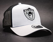 Kšiltovka New Era NFL Throwback Trucker Oakland Raiders 9FORTY White/Official Team Color Snapback