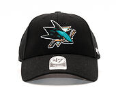 Kšiltovka 47 Brand San Jose Sharks MVP Black Strapback