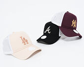 Dámská Kšiltovka New Era Essential Trucker Los Angeles Dodgers 9FORTY Satin/Gold Snapback