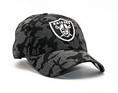 Kšiltovka New Era Night Time Reflective Oakland Raiders 9FORTY Black Strapback