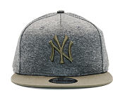 Kšiltovka New Era Heather Jersey New York Yankees 9FIFTY New Olive/Grey Heather Snapback