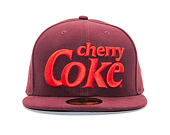 Kšiltovka New Era Coca Cola Pack Cherry Coke 59FIFTY Maroon