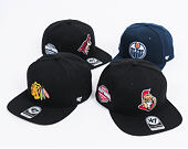 Kšiltovka 47 Brand Chicago Blackhawks Sure Shot Western Conference Logo Black Snapback