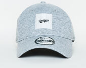 Kšiltovka New Era Satin Patch Los Angeles Dodgers 9FORTY Gray/White Strapback