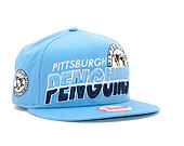 Kšiltovka New Era Horizon Pittsburgh Penguins 9FIFTY Blue Snapback