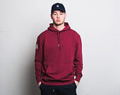 Mikina S Kapucí New Era World Hood Oversized Hoody Cardinal