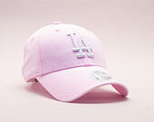 Dámská Kšiltovka New Era Jersey Los Angeles Dodgers 9FORTY Pink/White Strapback