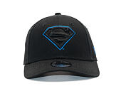 Dětská Kšiltovka New Era Char Outl Superman 9FORTY Youth Black/Blue Azzure Strapback