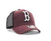 Dětská Kšiltovka New Era Seas Heather Aframe Trucker Boston Red Sox 9FORTY Child Heather Maroon/Whit