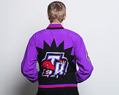 Bunda Mitchell & Ness Authentic Warm Up Toronto Raptors Black/Purple