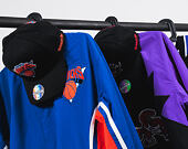 Bunda Mitchell & Ness Authentic Warm Up Toronto Raptors Black/Purple