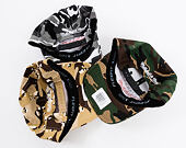 Kšiltovka Mitchell & Ness Pinscript High Crown 110 Flex-Snap Woodland Camo Snapback